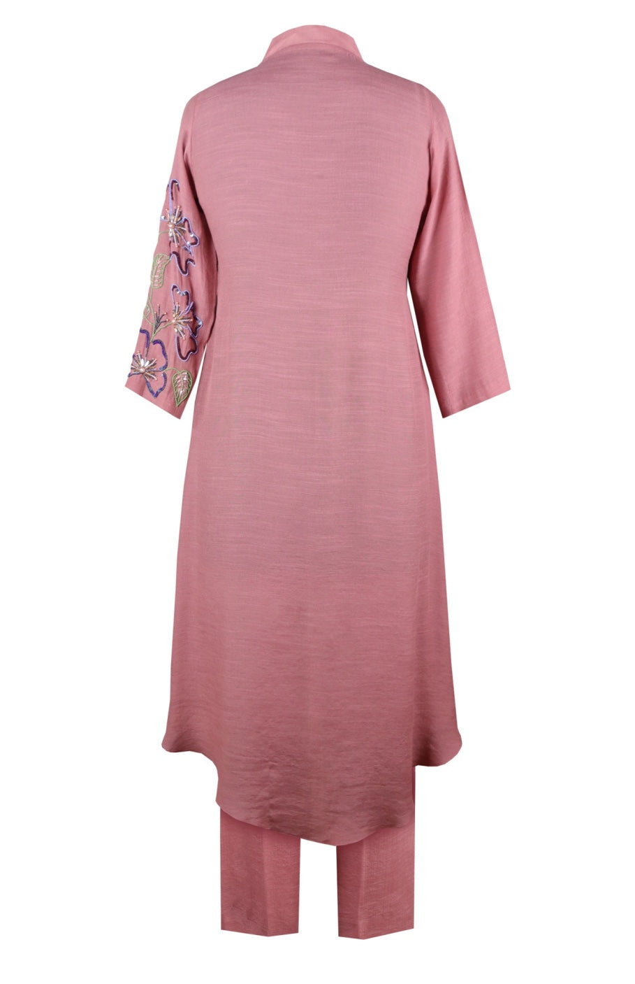 Poppies Kurta Set - OLD ROSE