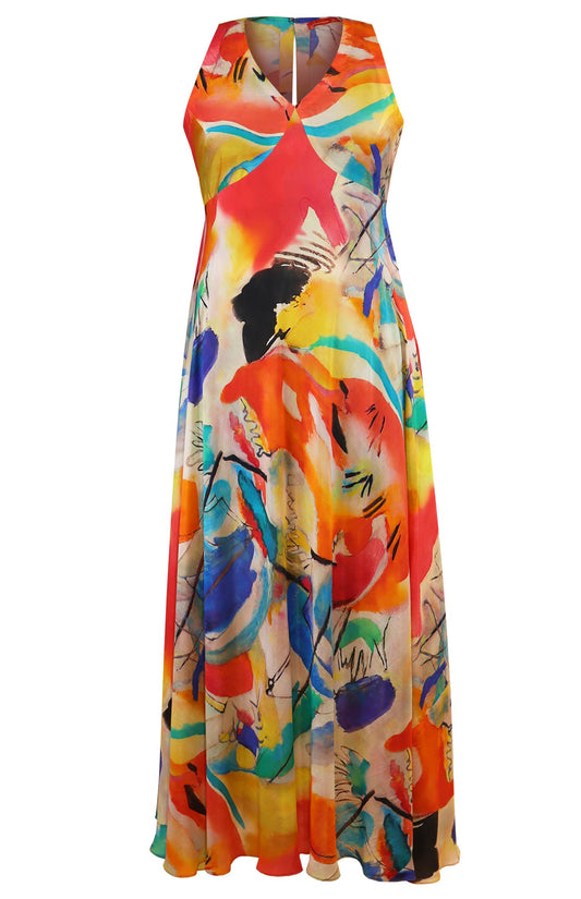 Printed Maxi Dress