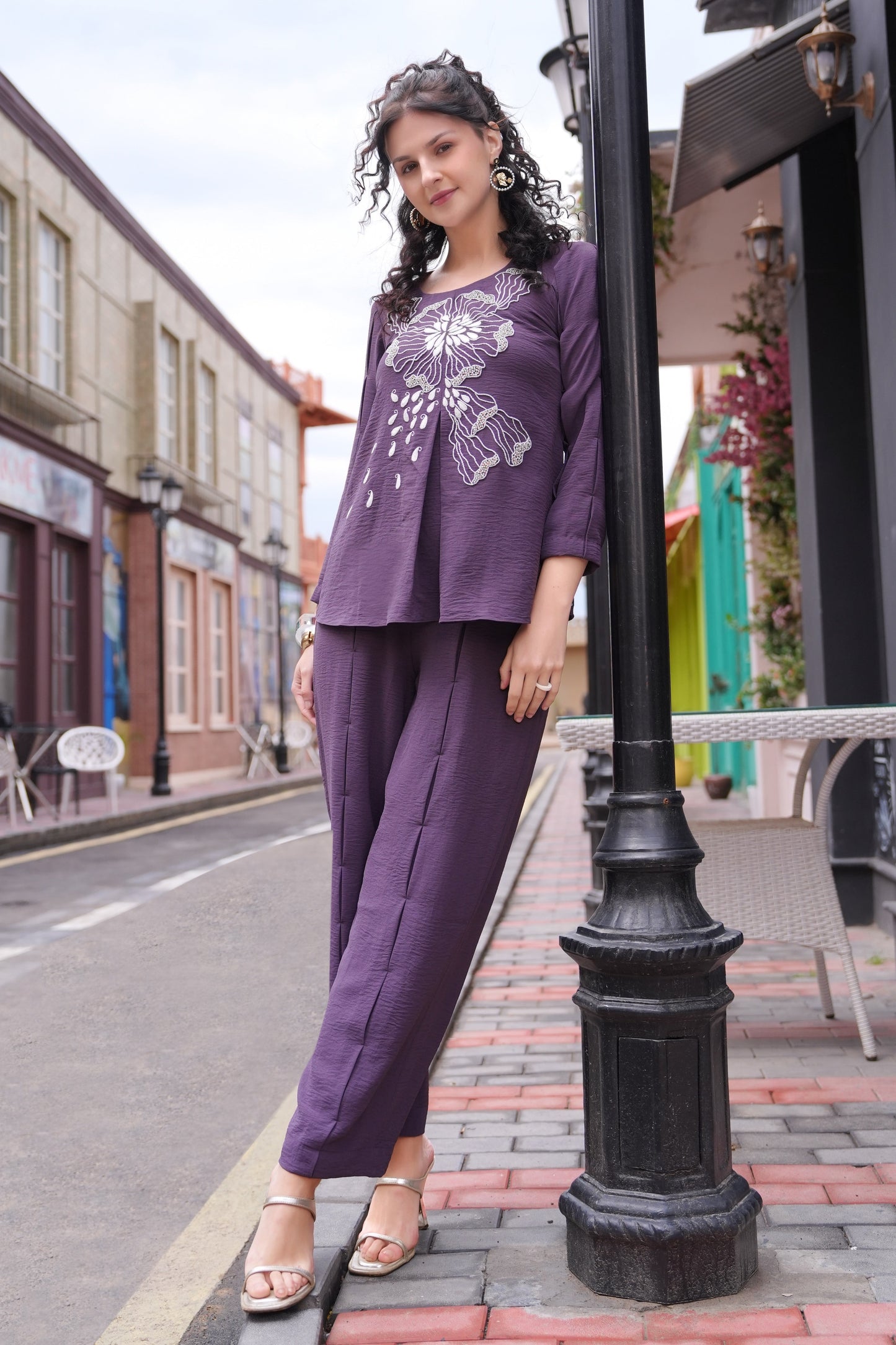 Bloom Top - PURPLE