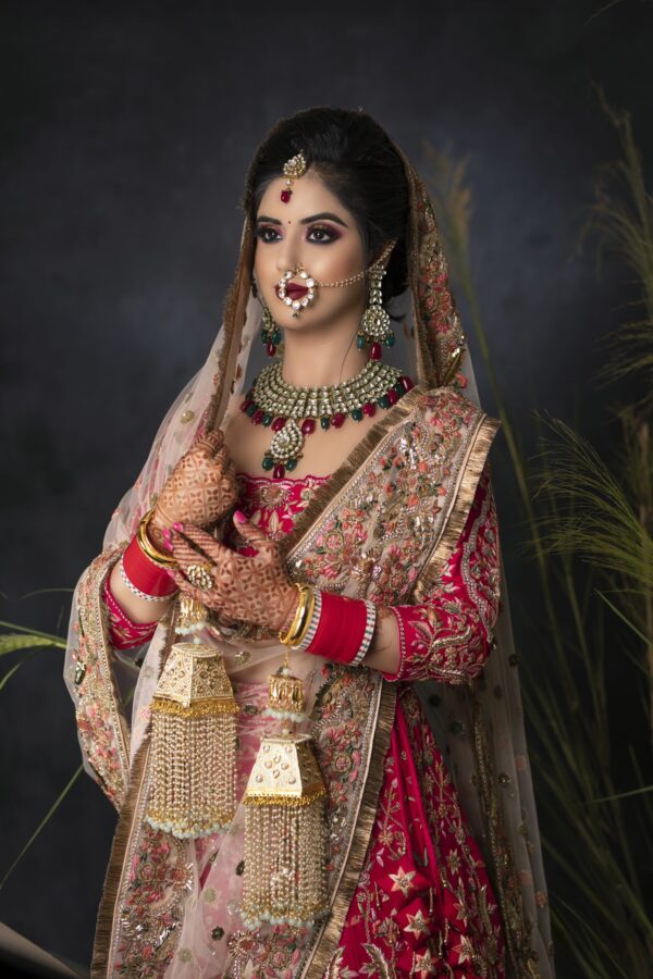 Fuschia Pink Lehnga Choli With Resham Embroidery