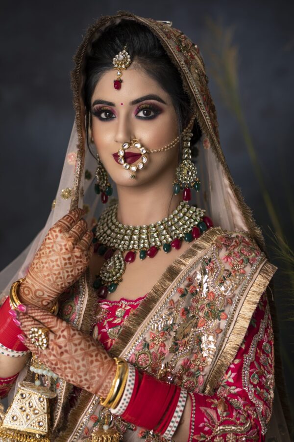 Fuschia Pink Lehnga Choli With Resham Embroidery