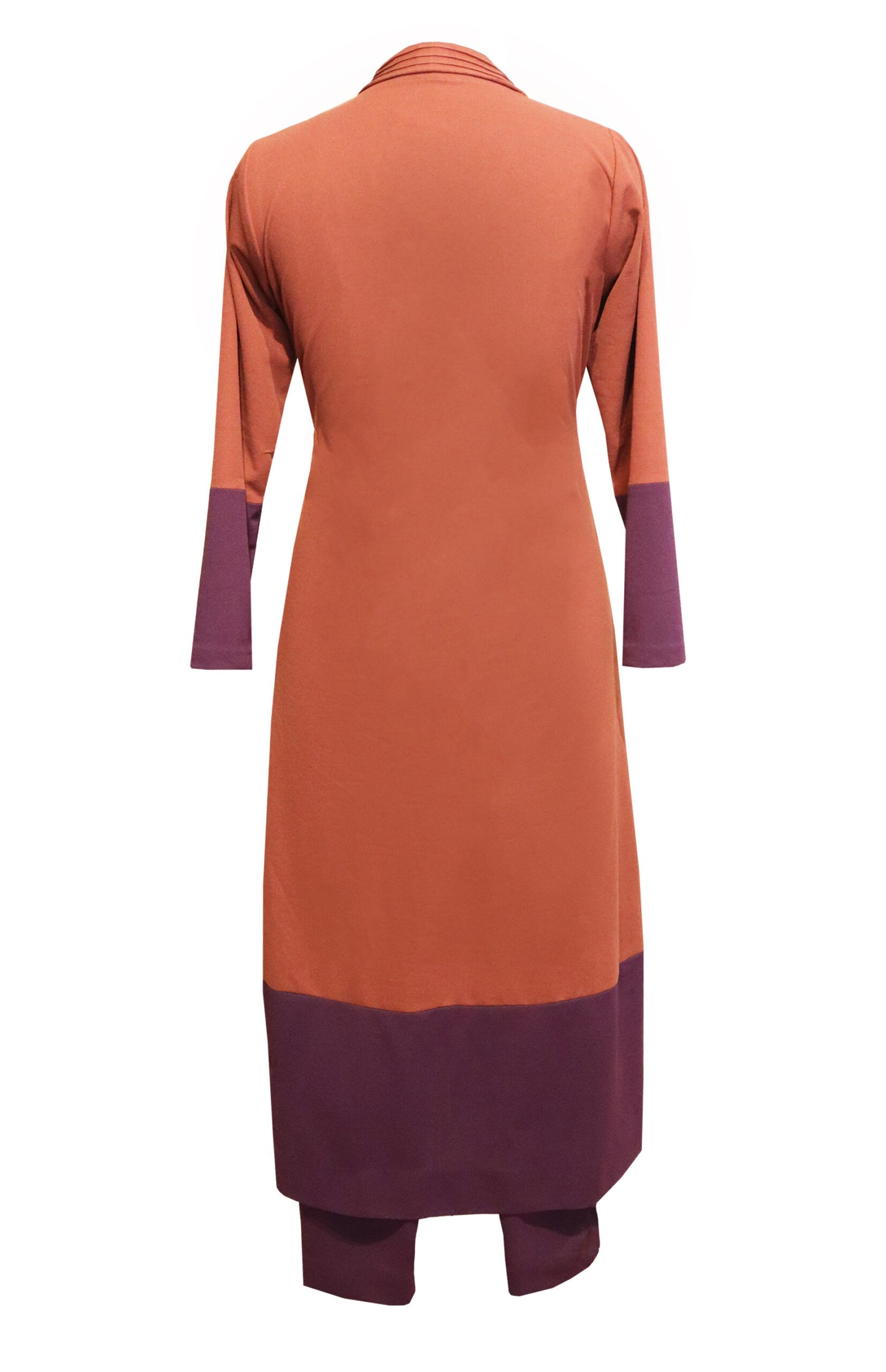 Woolen Kurta Set With Bugs Embroidery