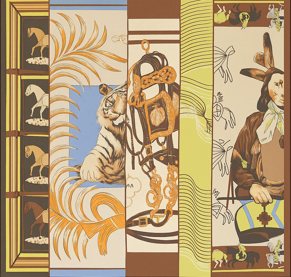 Chiffon Scarf - SAFARI