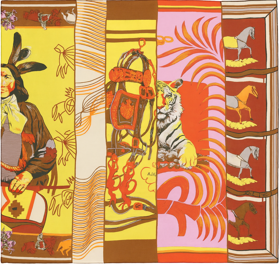 Chiffon Scarf - SAFARI