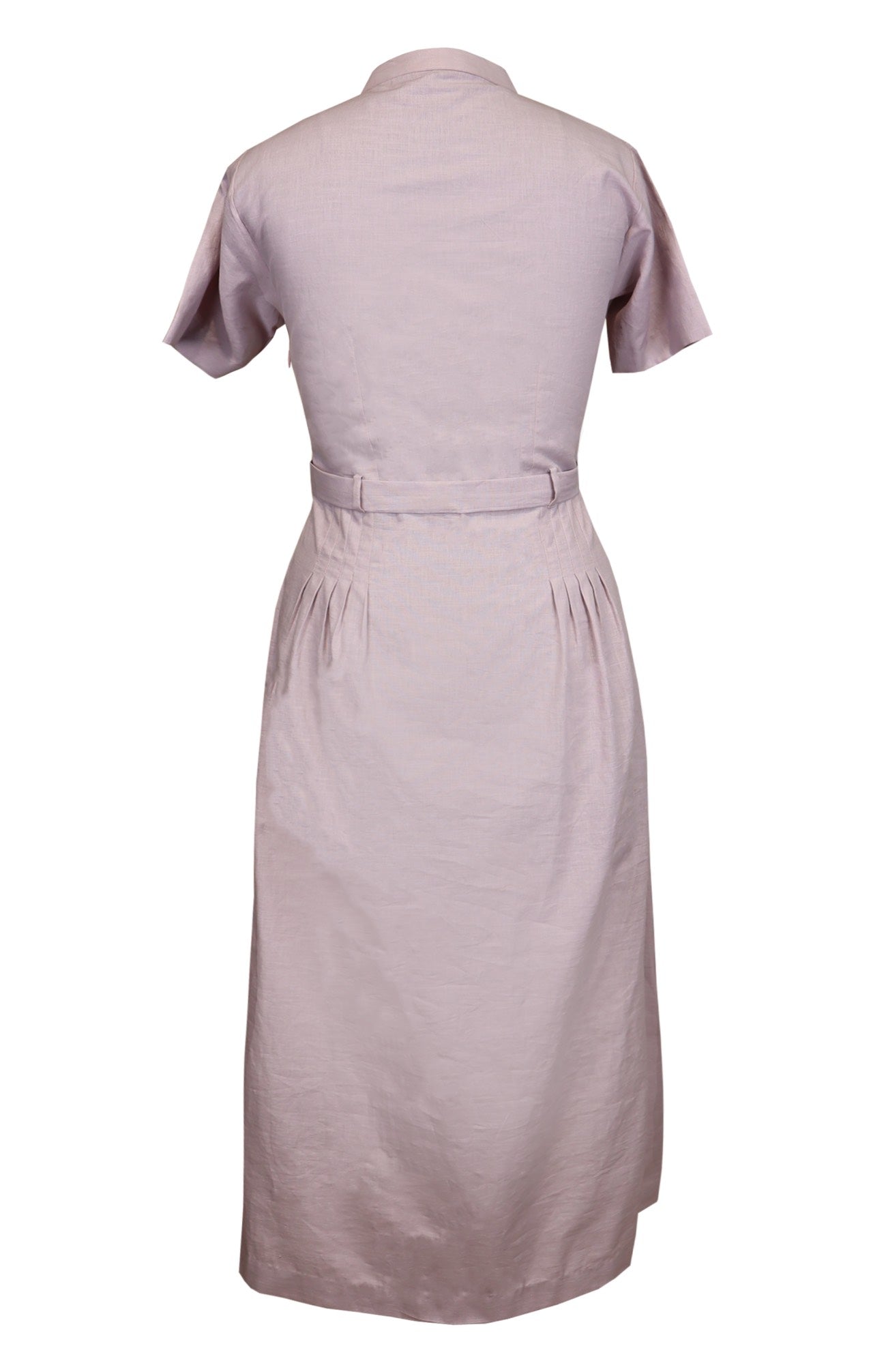 Lilac Cotton Midi Dress