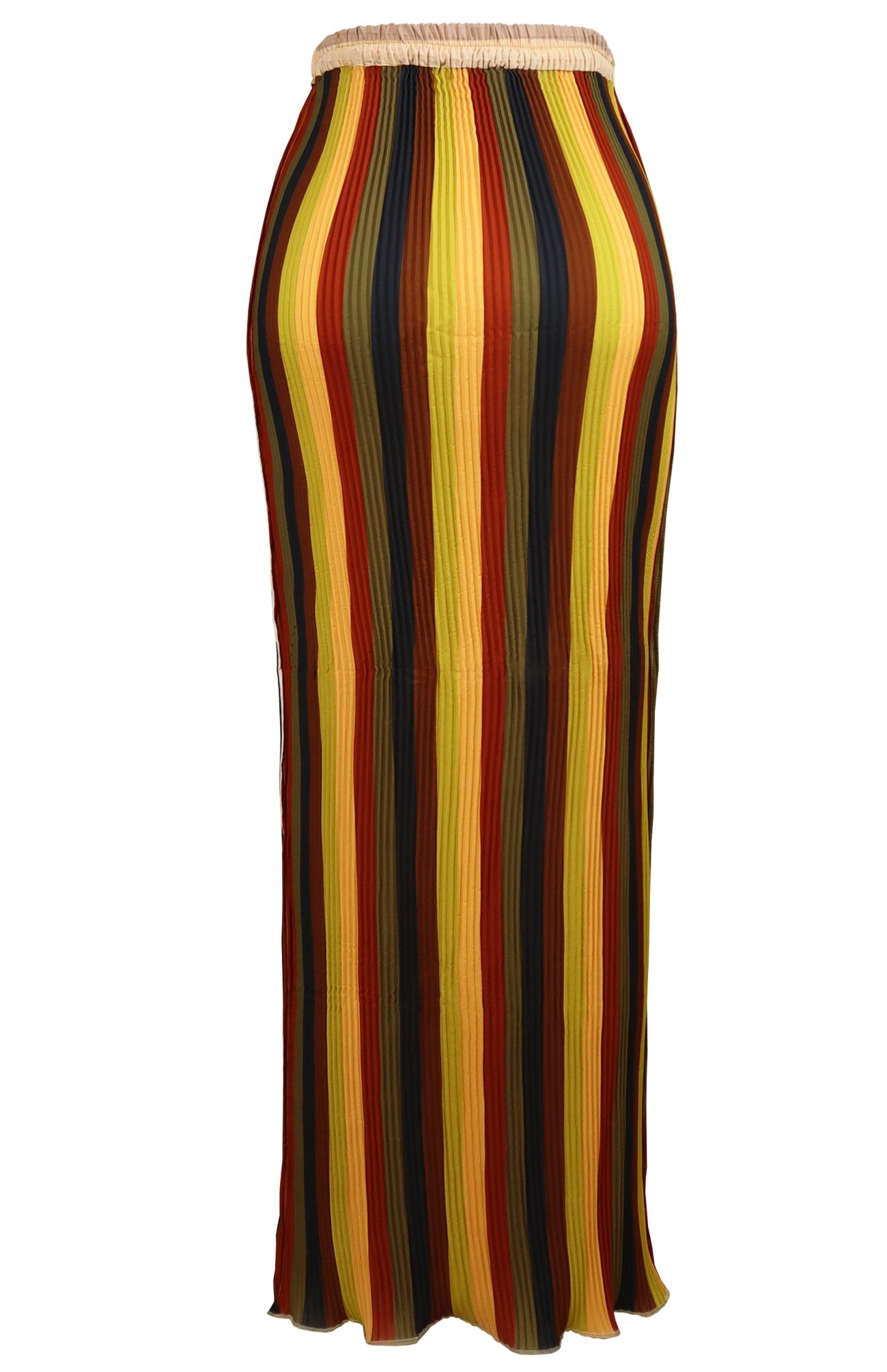 Striped Tube Skirt