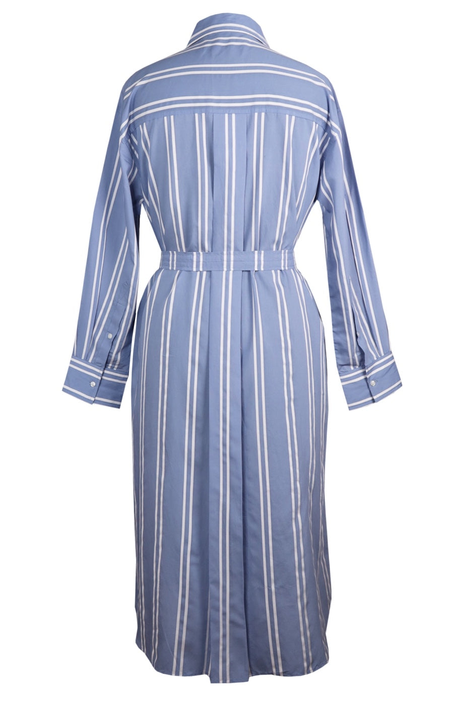 Striped Cotton Shirt Dress