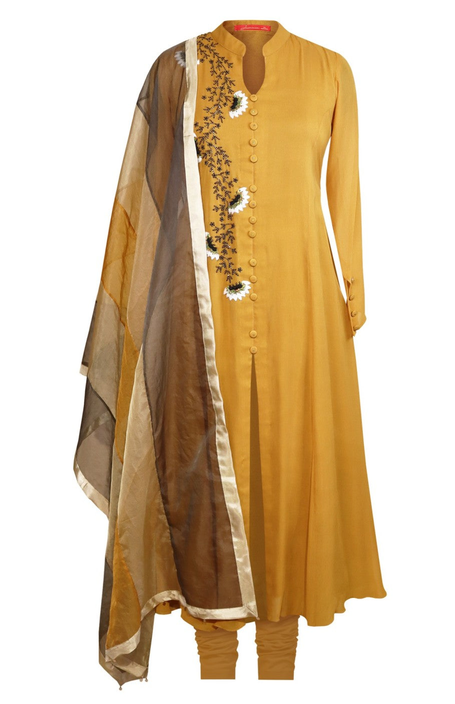 Sunflower Kalidar Suit