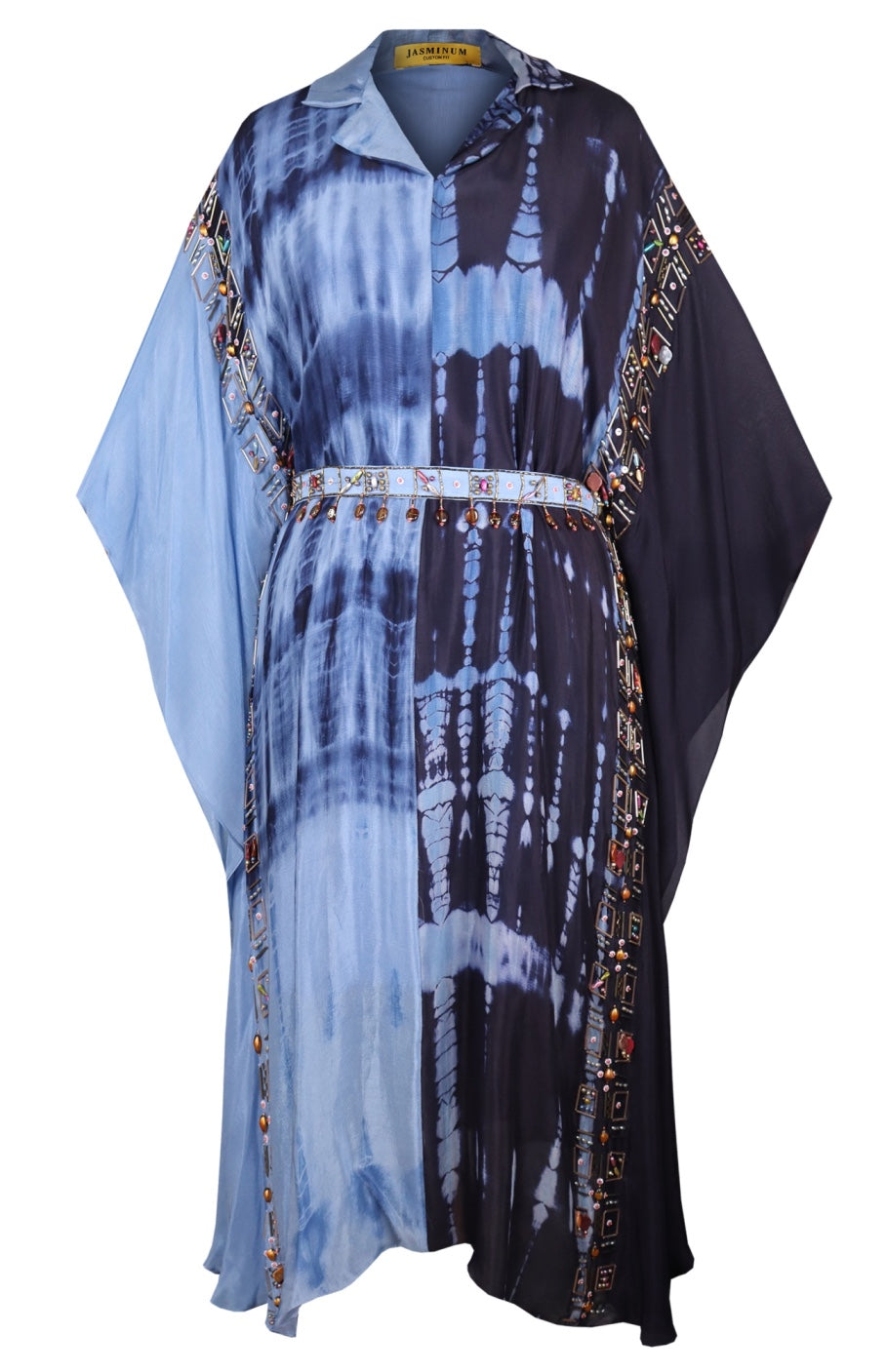 Tie n Dye Chiffon Kaftan