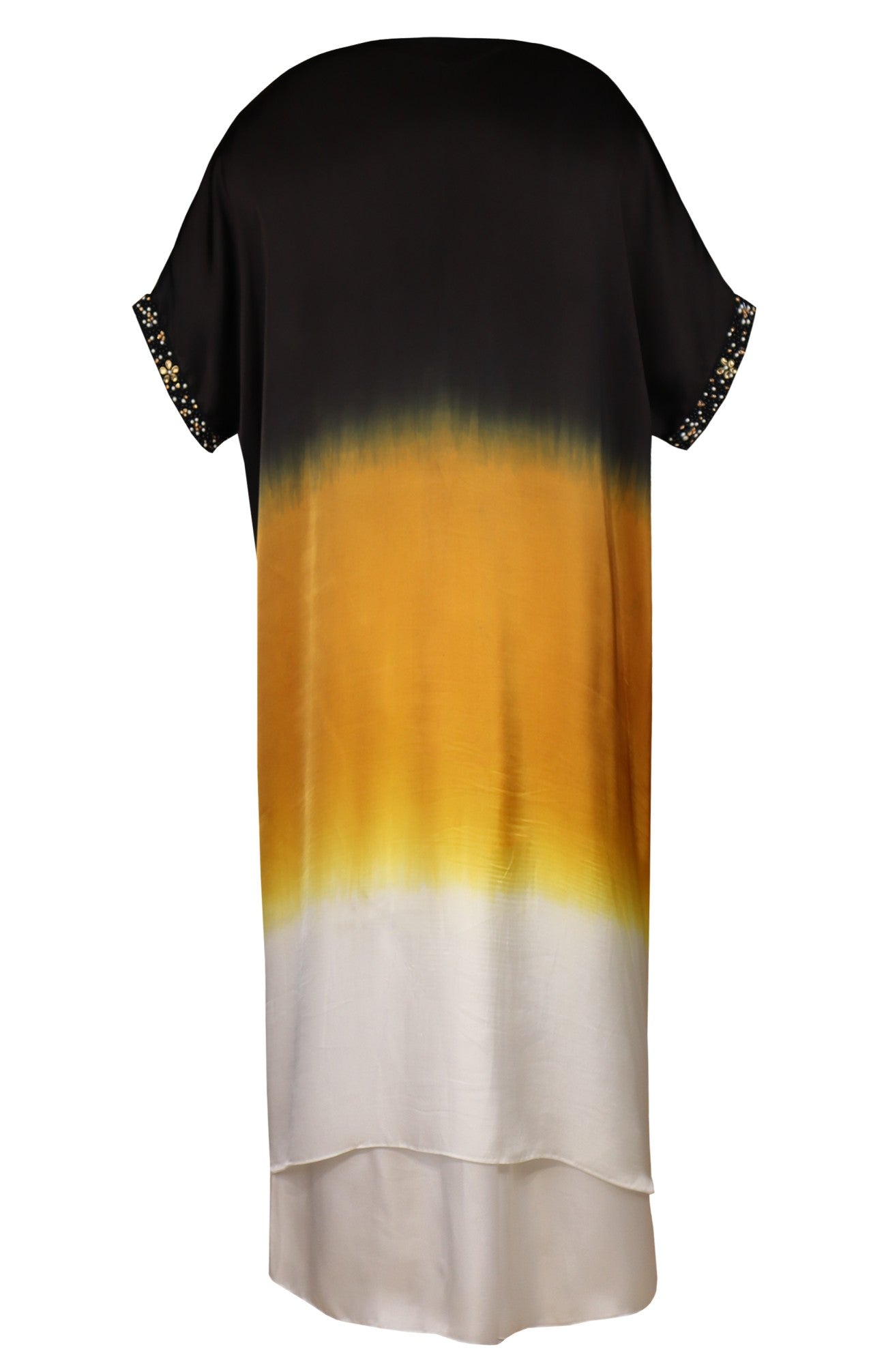 Topaz Satin Kaftan Set