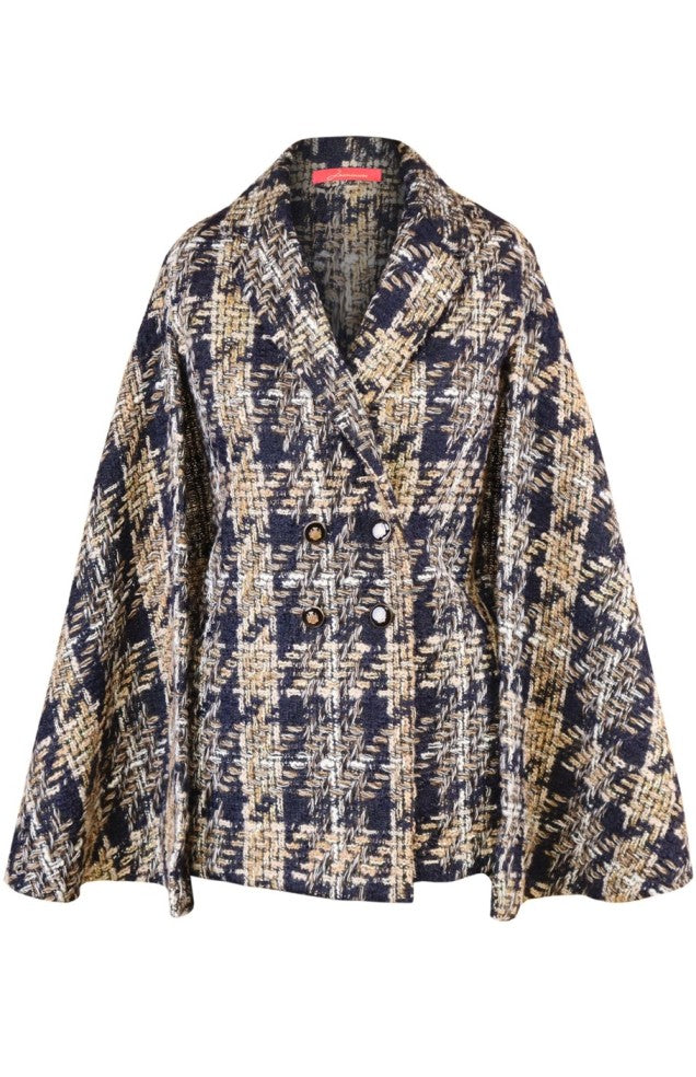 Tweed Cape Top