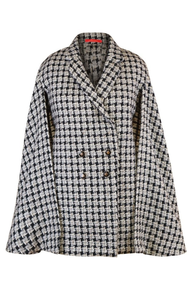 Tweed Cape Top