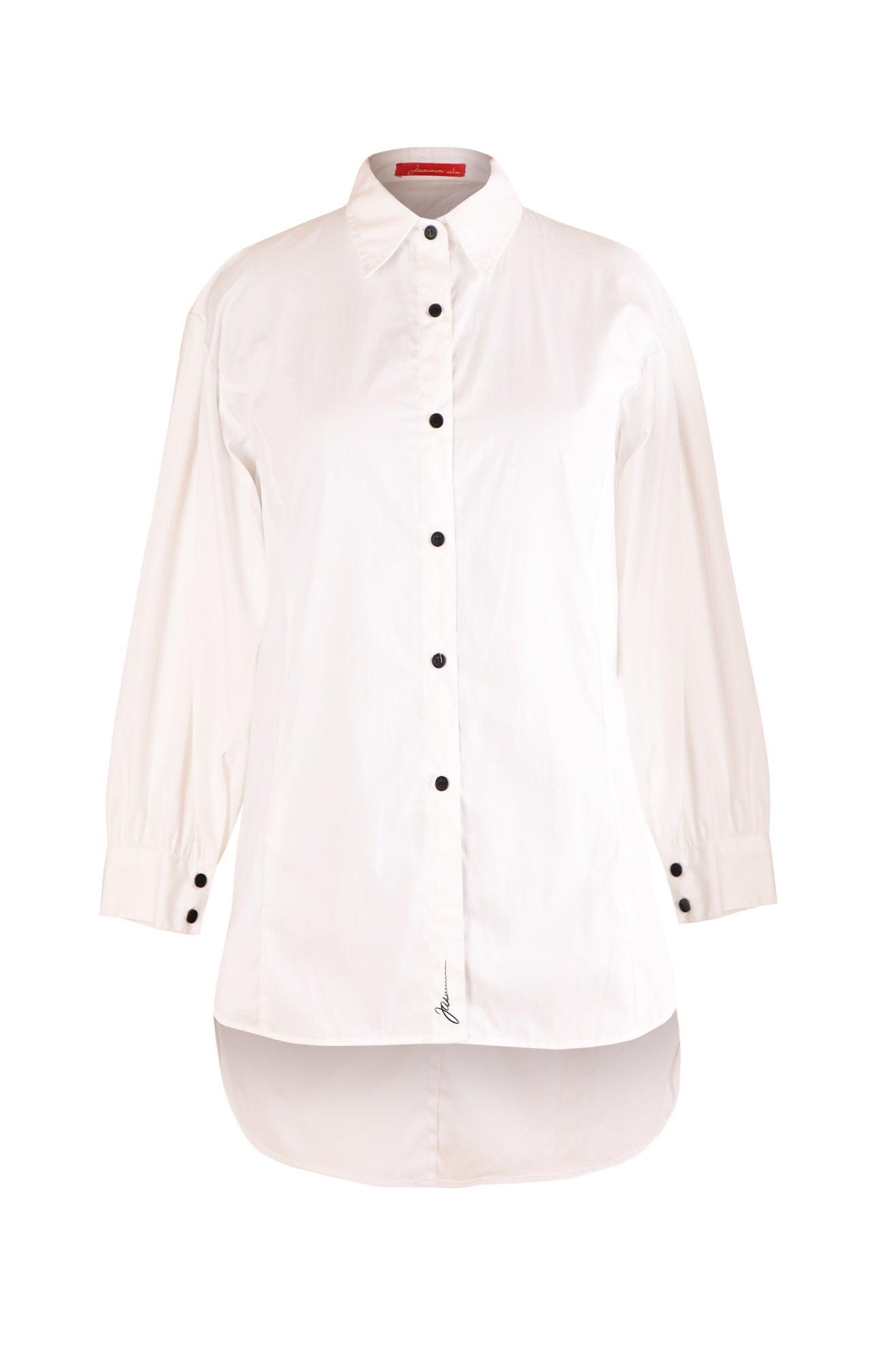 Drop Shoulder Cotton Shirt