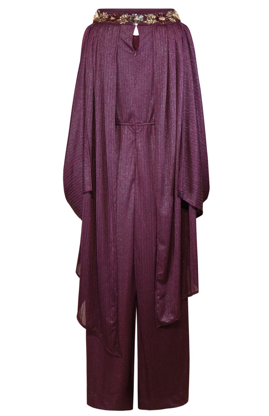 Venus jumpsuit with cape