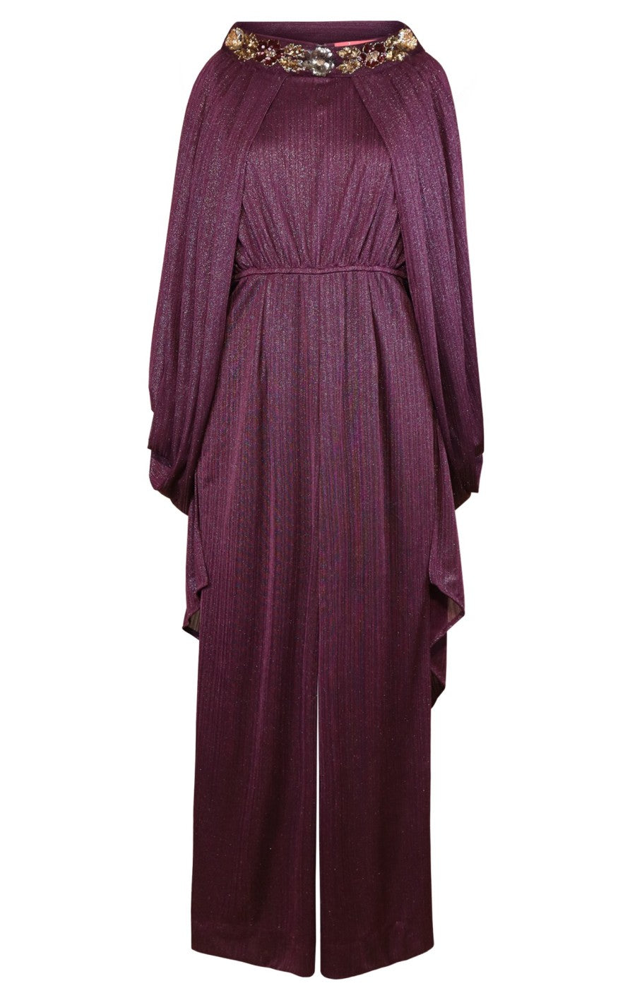 Venus jumpsuit with cape