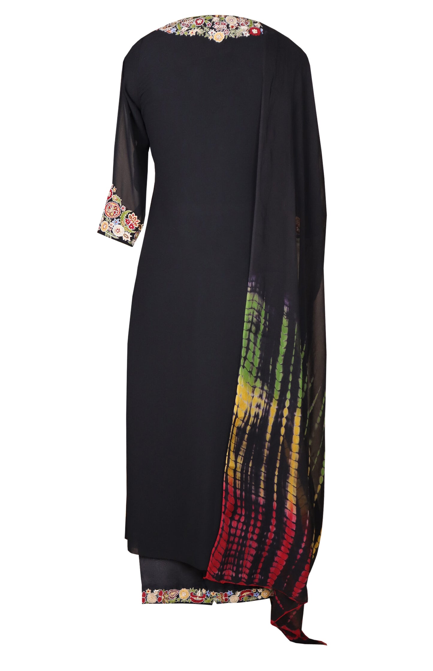 Georgette Suit With Kashmiri Embroidery