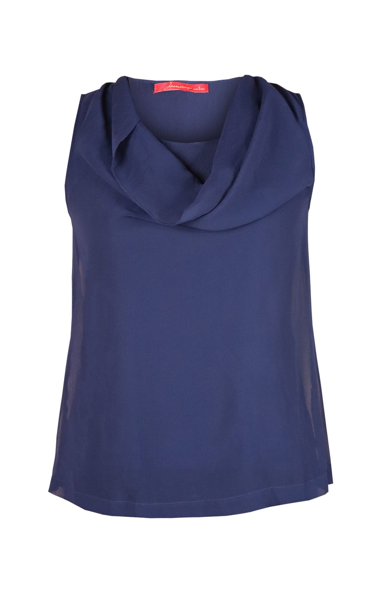 Georgette Cowl Top