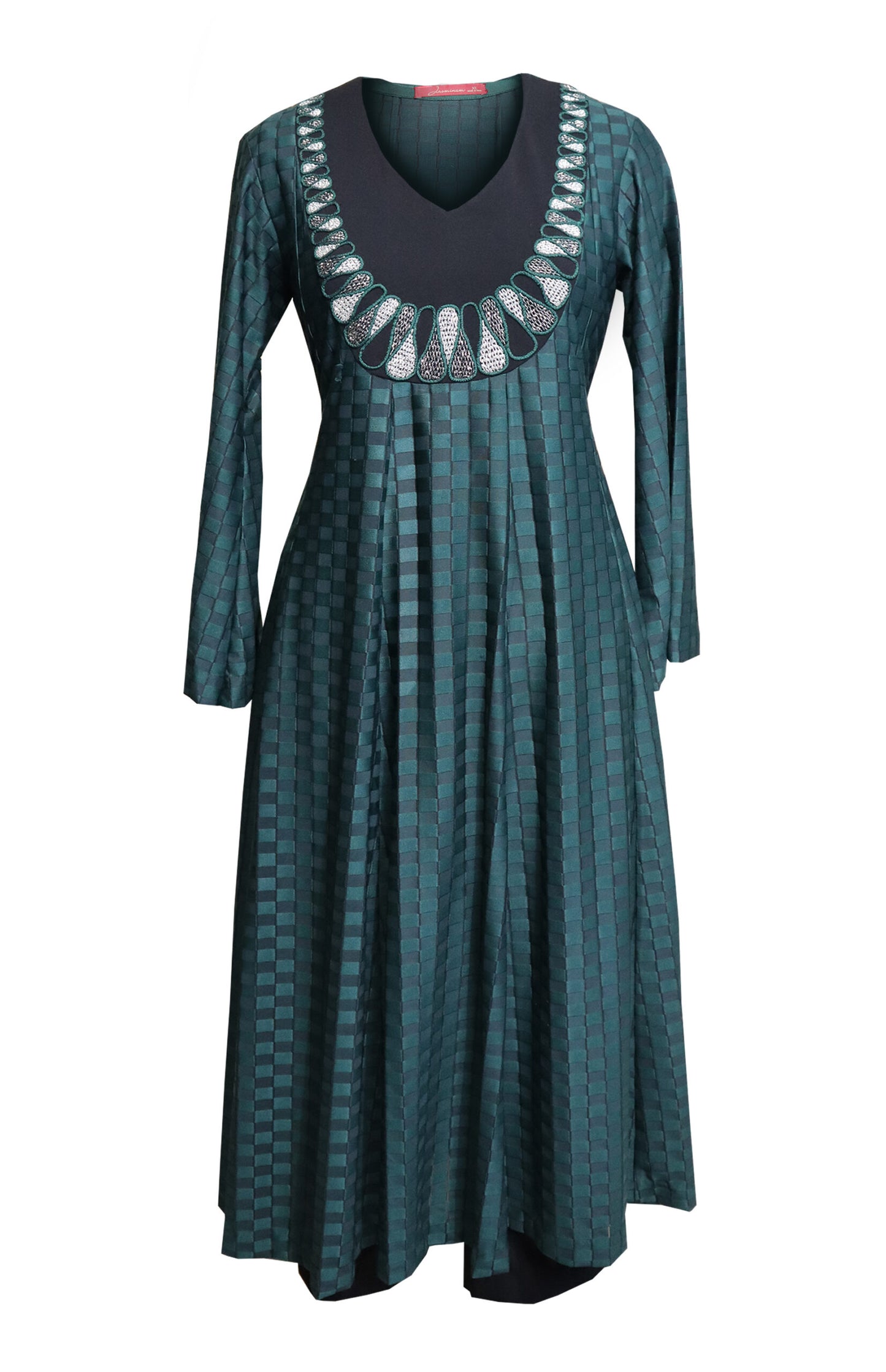 Chequered Anarkali