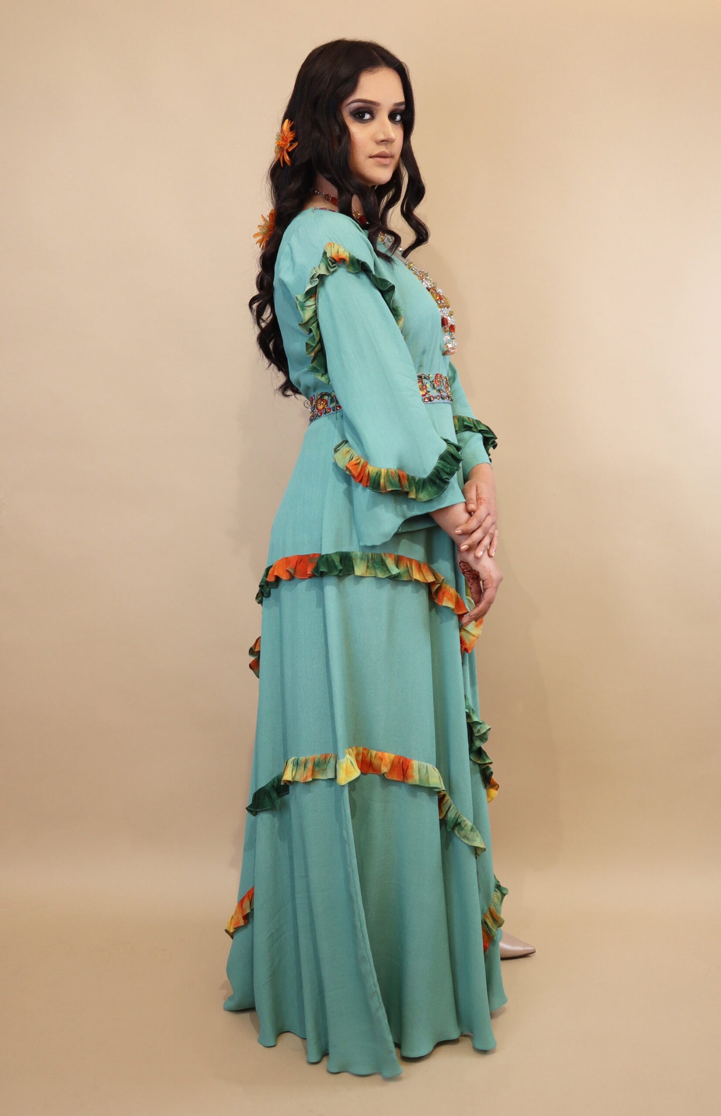 Sage Green Maxi Dress