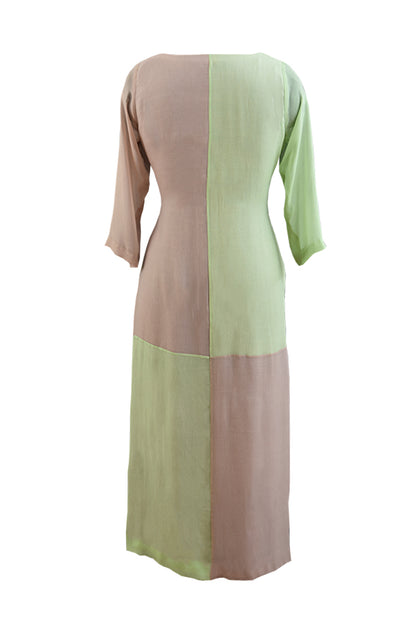 Colour Block Kurta
