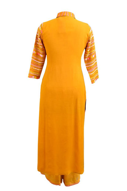 Georgette Kurta with Palazzo
