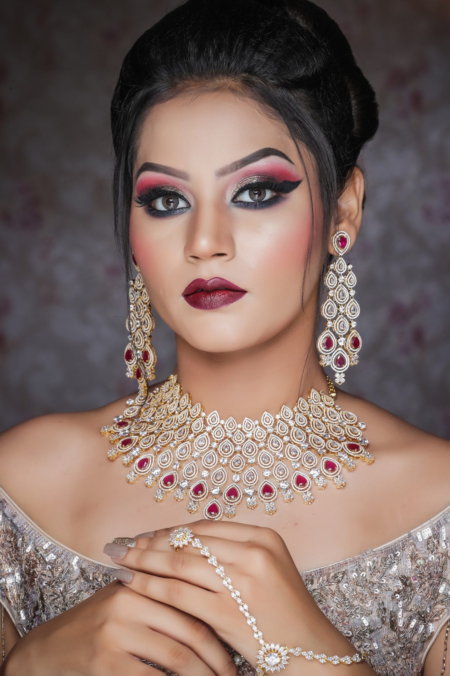 Ivory Silk Gown