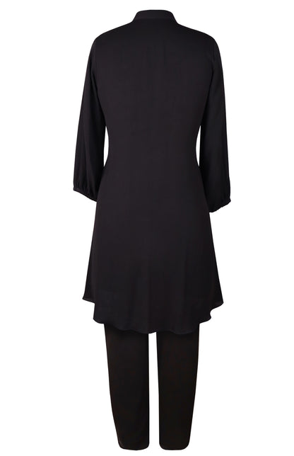 Asymmetric Georgette Co-ord Set