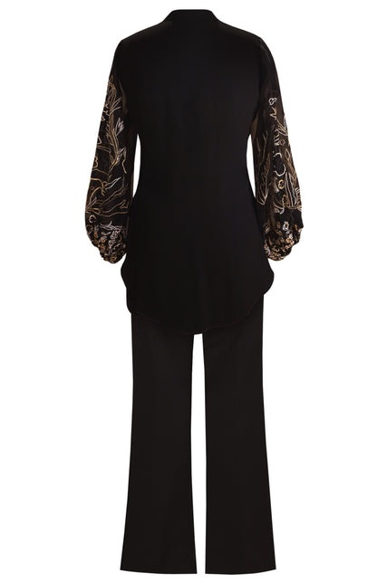 Balloon Sleeves Co-ord Set