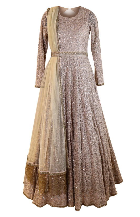 Dori Bridal Gown - BEIGE