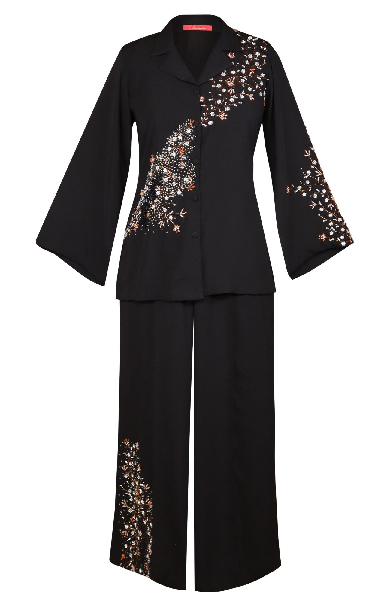 Sequins Embroidered Georgette Co-ord Set