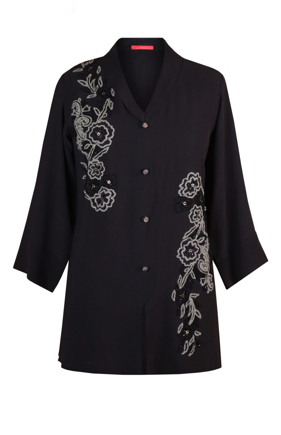 Georgette Top With Aari Embroidery