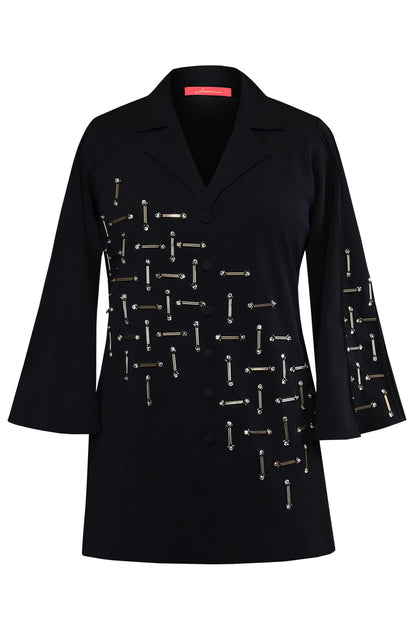 Winter Top with Nalki Embroidery