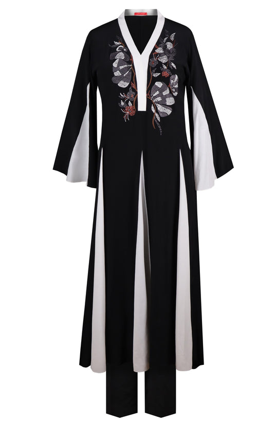 Butterfly Kurta Set With Godets