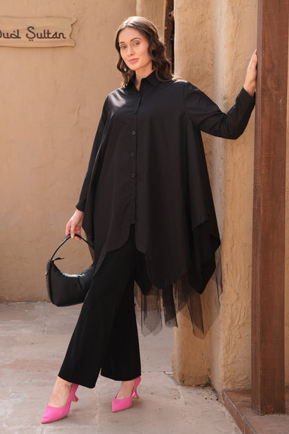 Cyber Shirt - BLACK