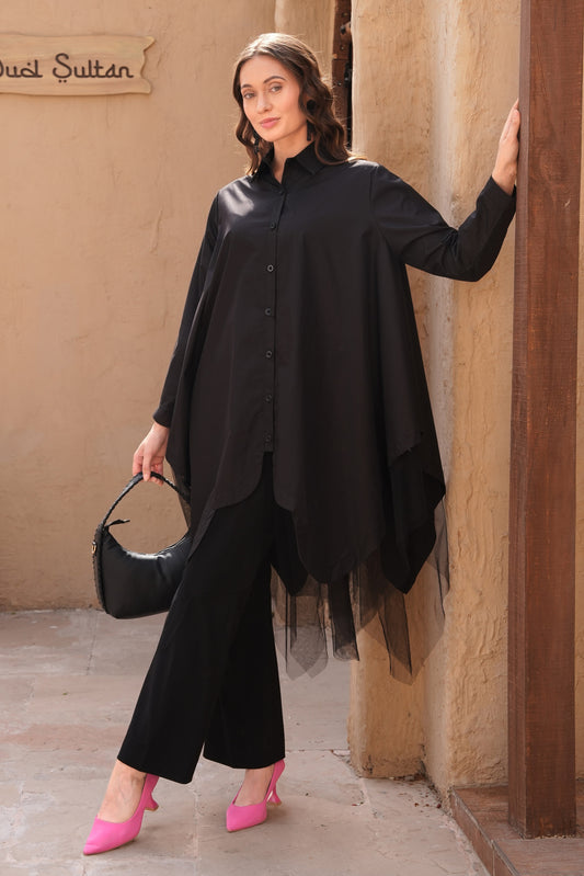 Cyber Shirt - BLACK