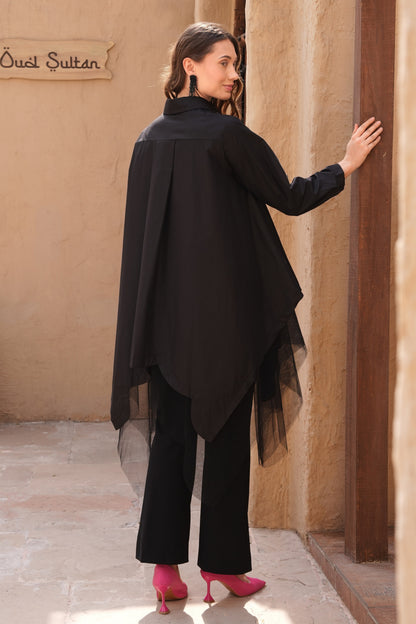 Cyber Shirt - BLACK