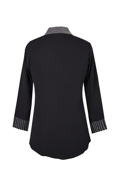 Palm Leaves Top - BLACK