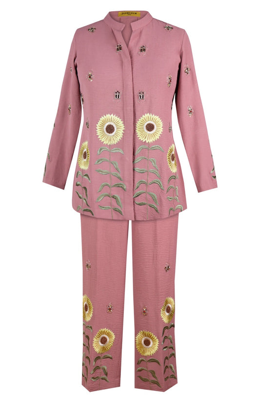 Sunflower Co-ord Set - PINK