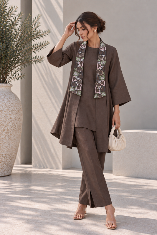 Poppies 3 Pcs Co-ord Set