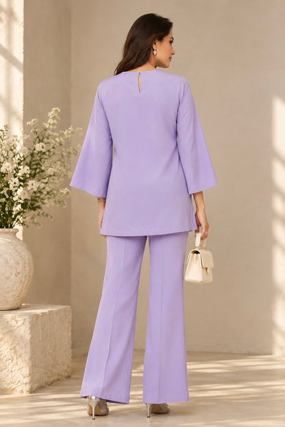 Calliandra Co-ord Set - LILAC