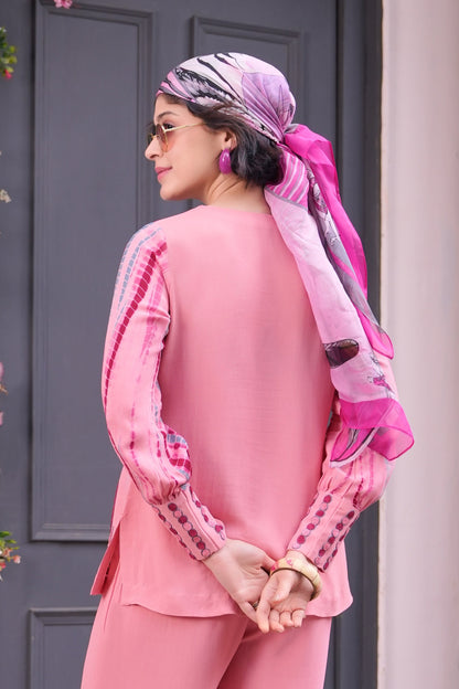 Aari Palms T&D Top - CANDY PINK