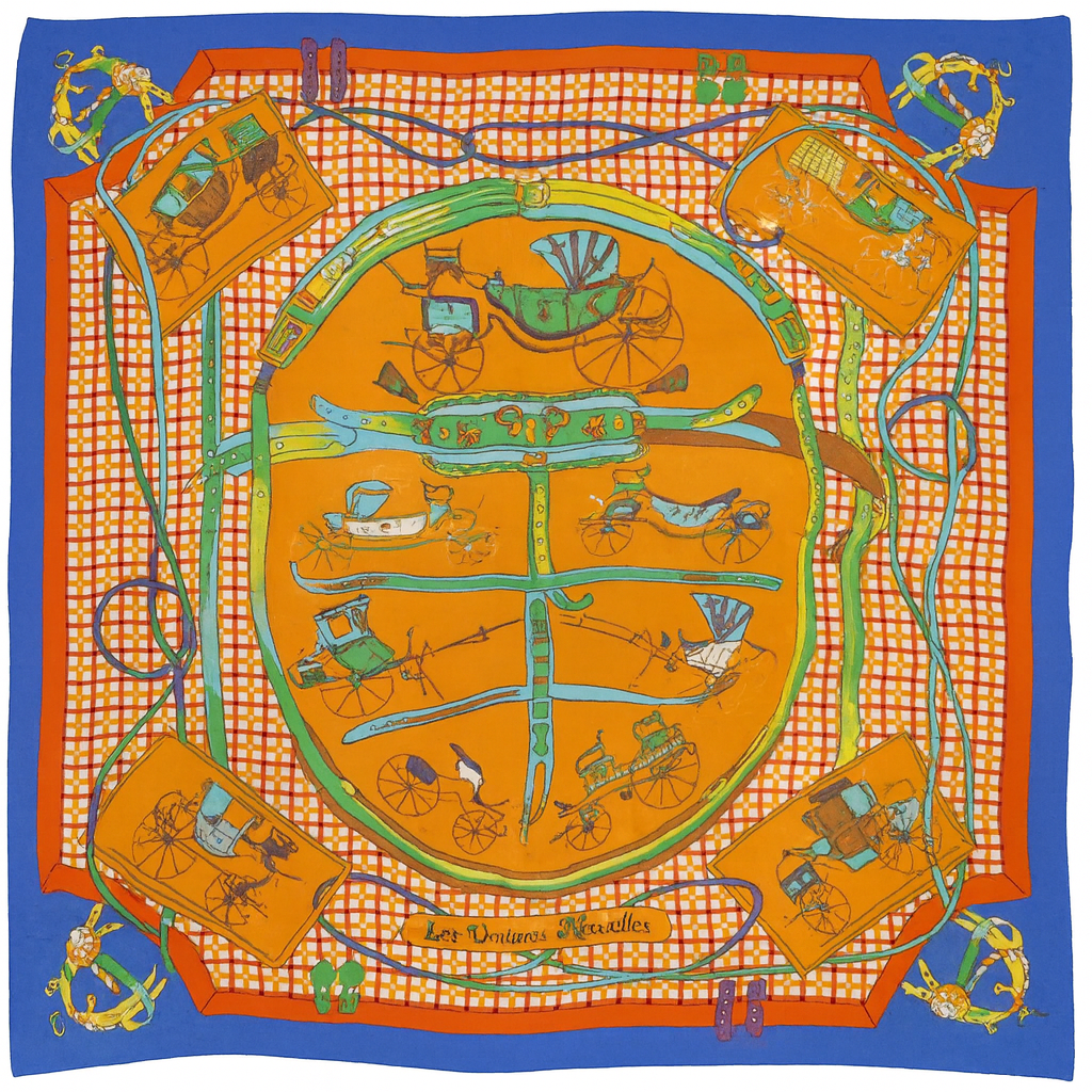 Chiffon Scarf - CARNIVAL
