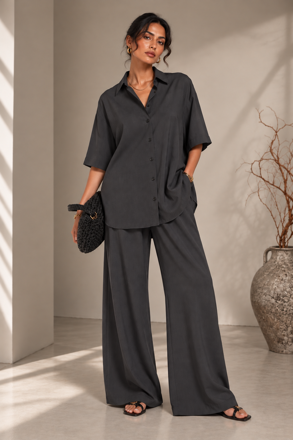Plain Co-ord Set