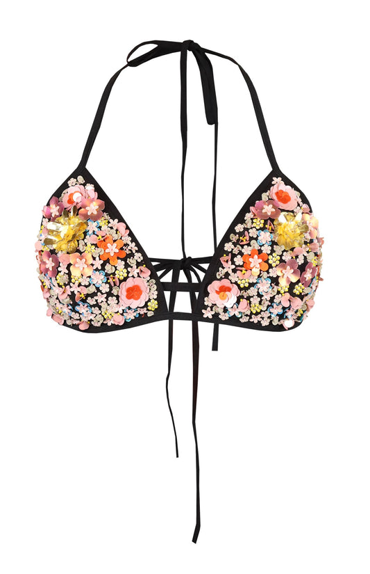 Chunky Sequin Embroidery Bikini