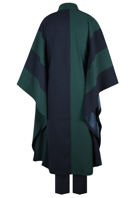 Colour Block Cape Set
