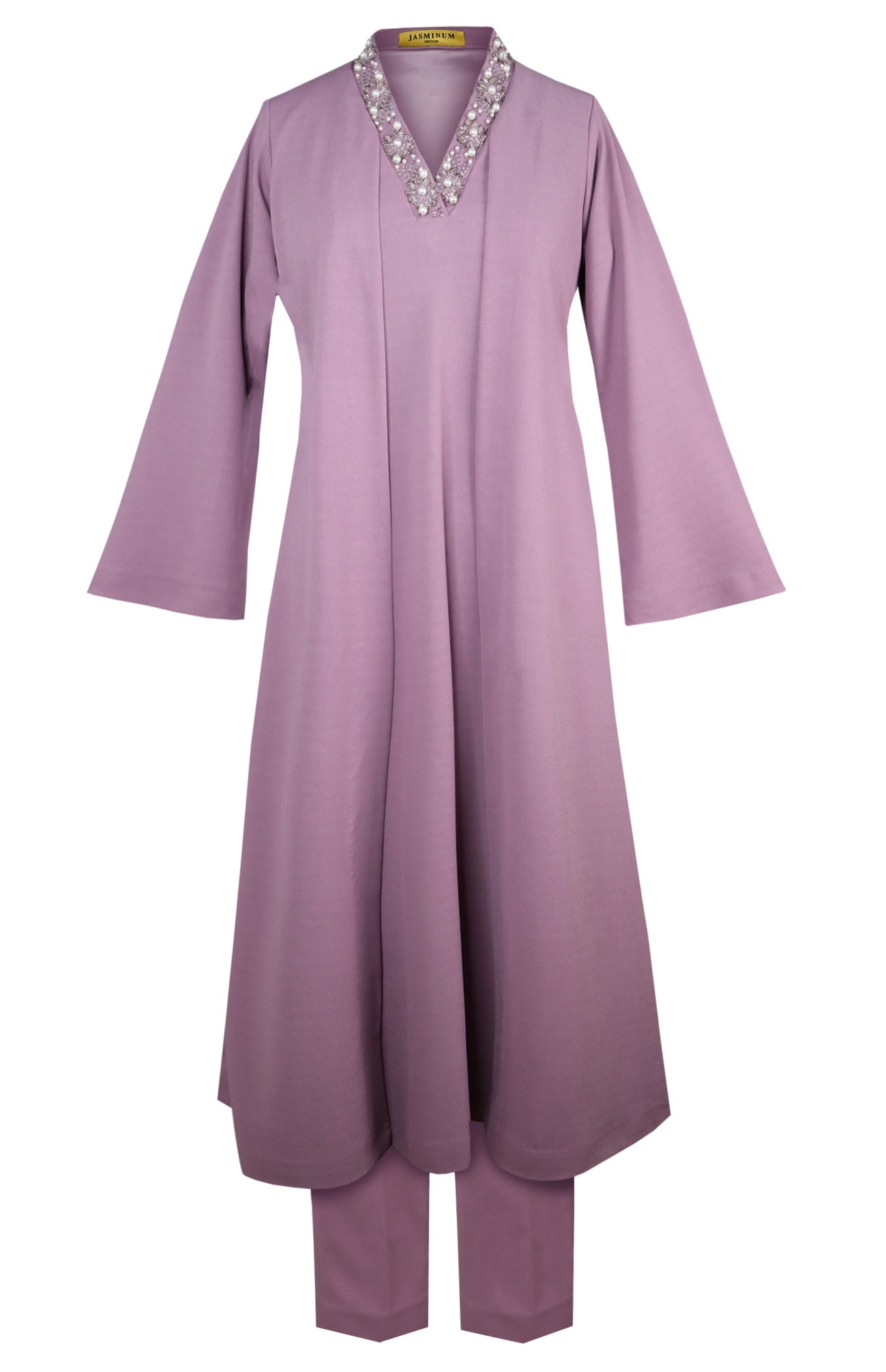 Cosmos Jacket Style Kurta Set - LILAC