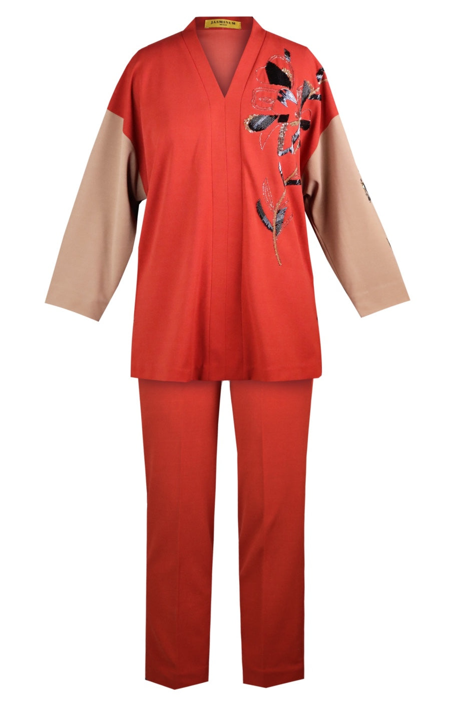 Daisy Batwing Top - RUST