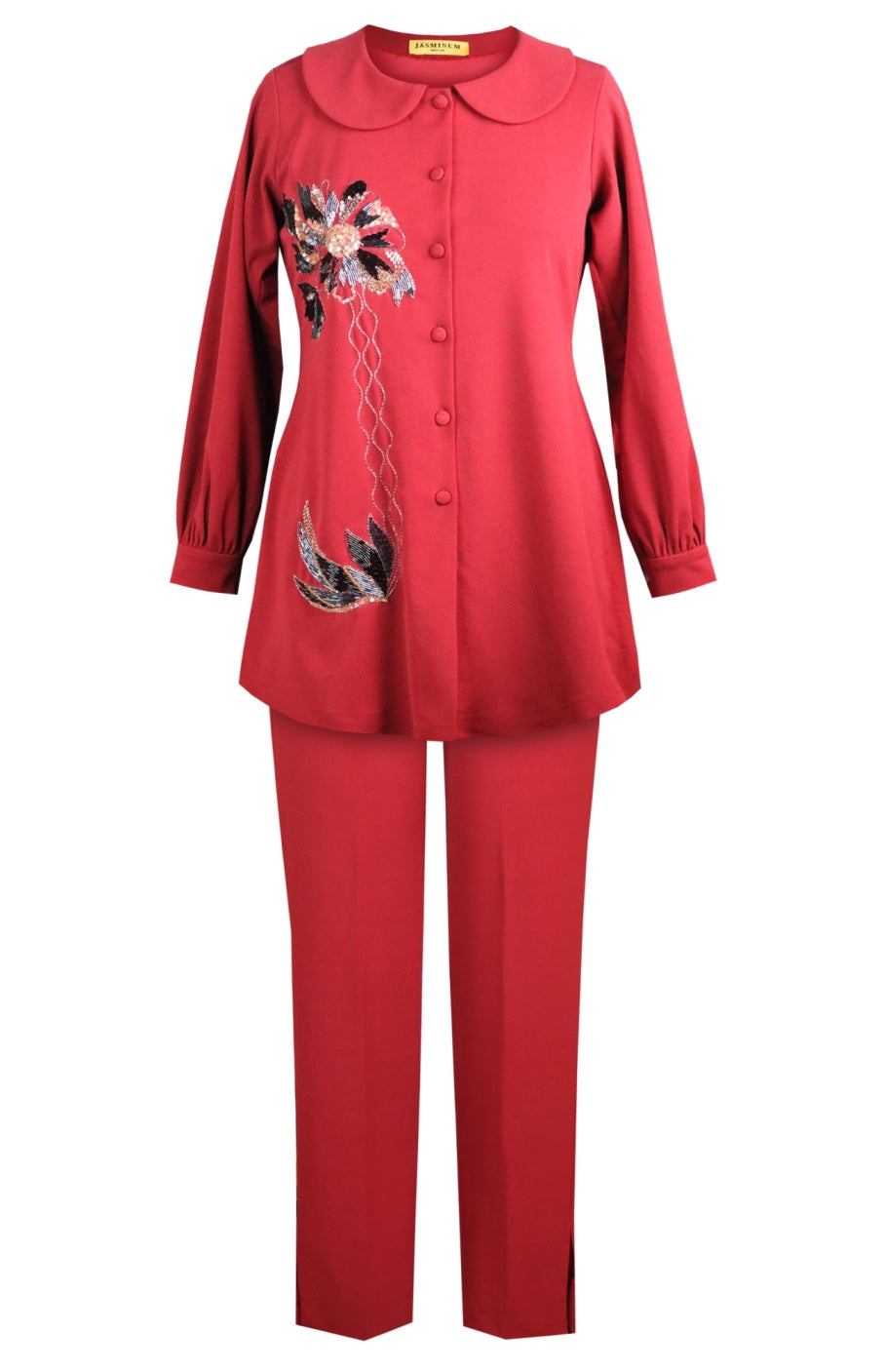 Daisy Peter Pan Top - RED