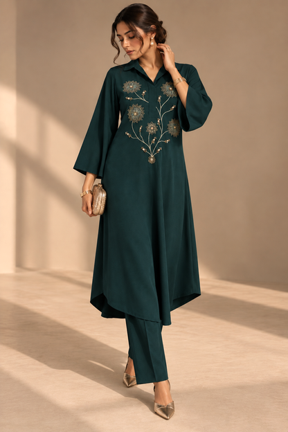 Dandelion Beads Kurta Set