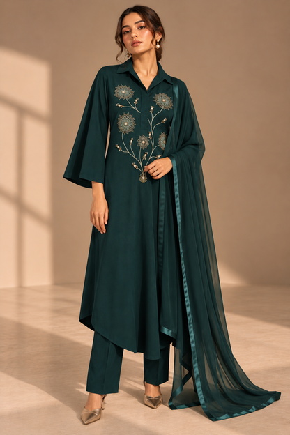 Dandelion Beads Kurta Set